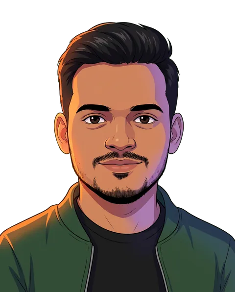 Manoj Kumar, illustrated